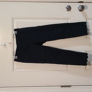 Scallop Cropped Pants